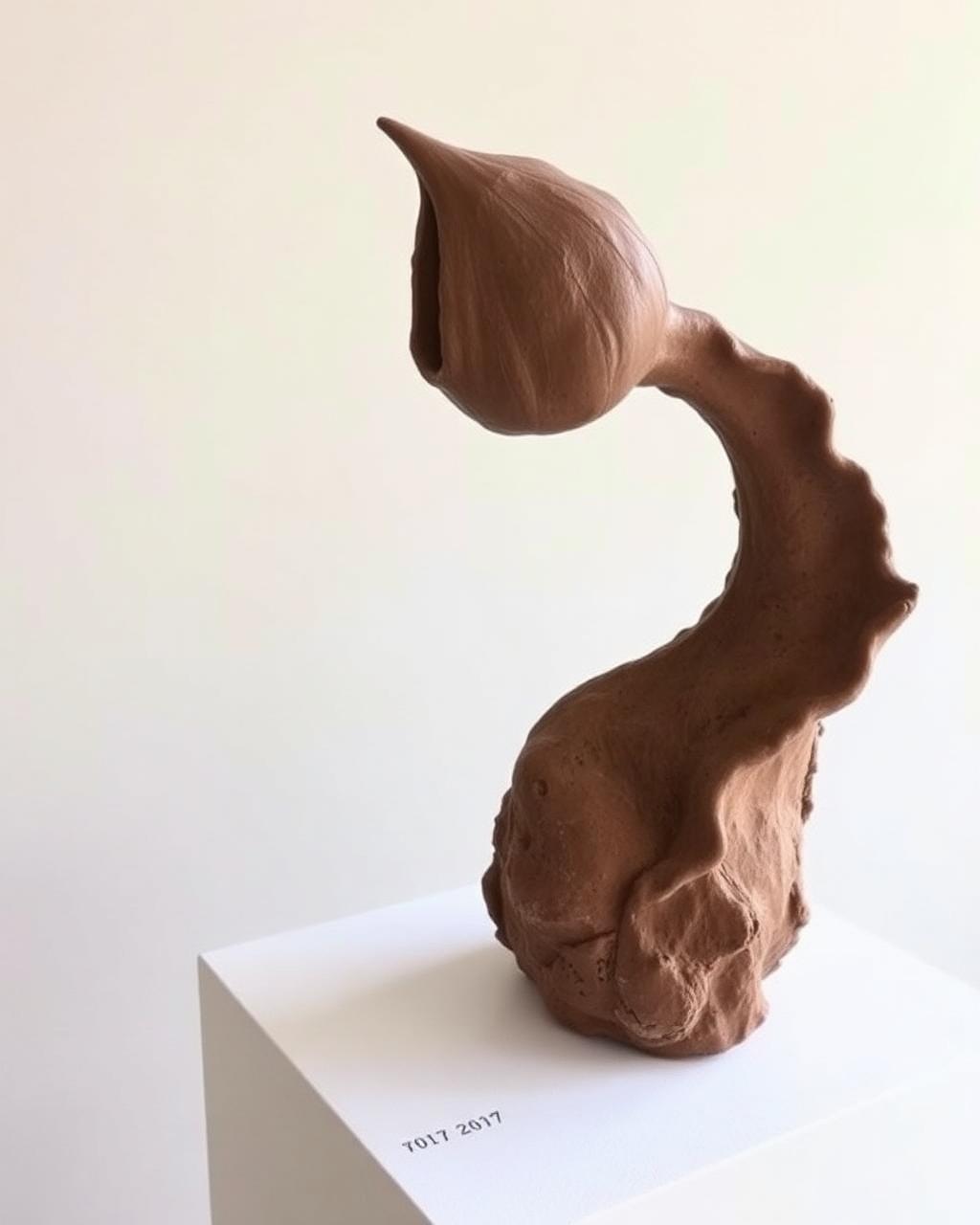 Sculpture contemporaine — Inès El Mansouri — Germination — 35 × 50 cm — 2024 — ACTA Gallery