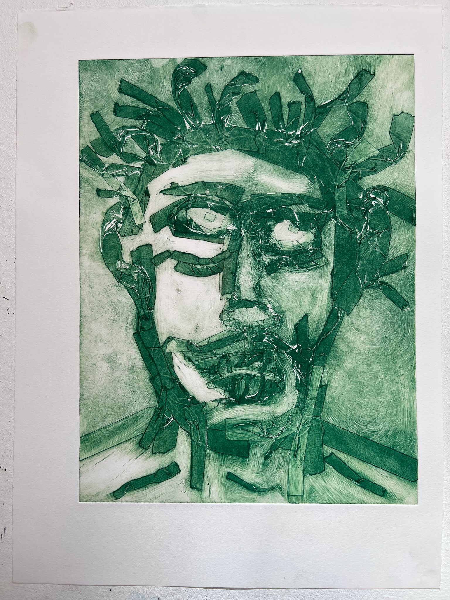 Peinture contemporaine — Richard Barkhou — Visagéité_3 — 2022 — ACTA Gallery