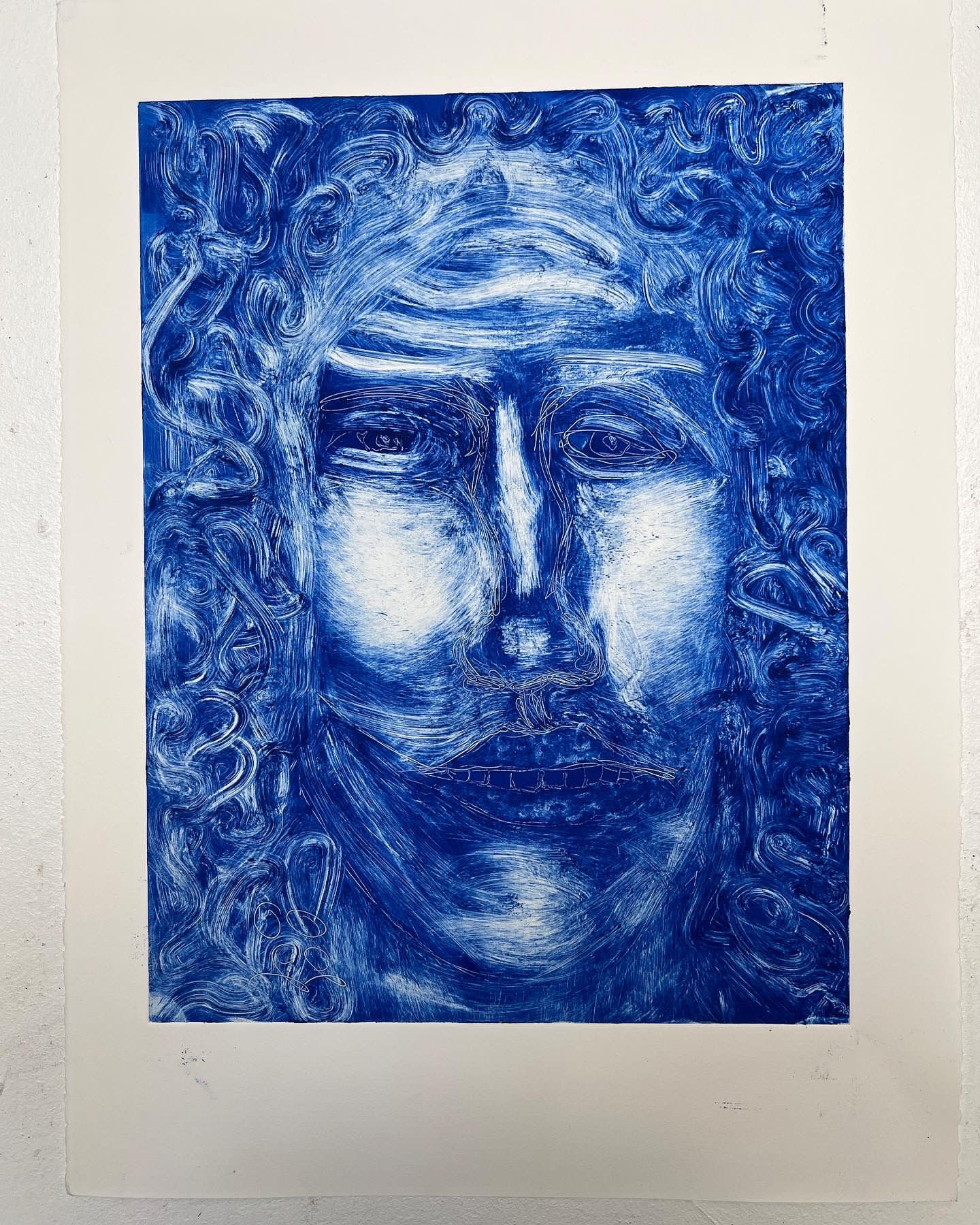 Peinture contemporaine — Richard Barkhou — Visagéité_1 — 2022 — ACTA Gallery