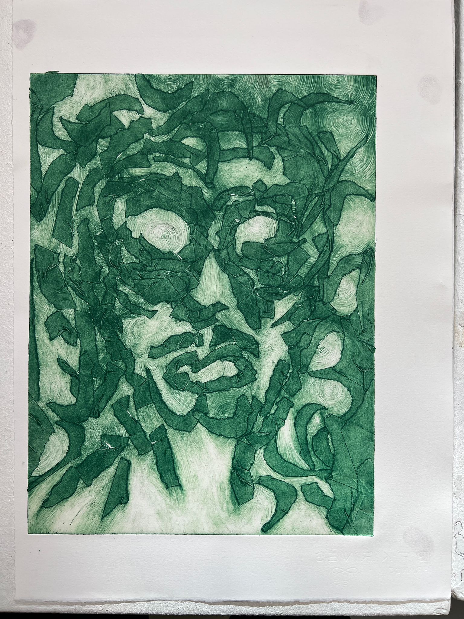 Peinture contemporaine — Richard Barkhou — Visagéité_5 — 2022 — ACTA Gallery